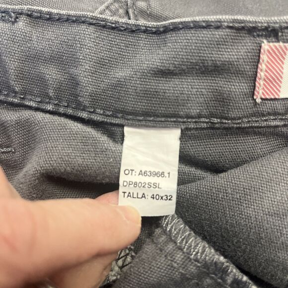 Dickies Flex Cargo Pants, Men's Size 40 Regular Fit Dark Gray Workwear - Picture 7 of 8